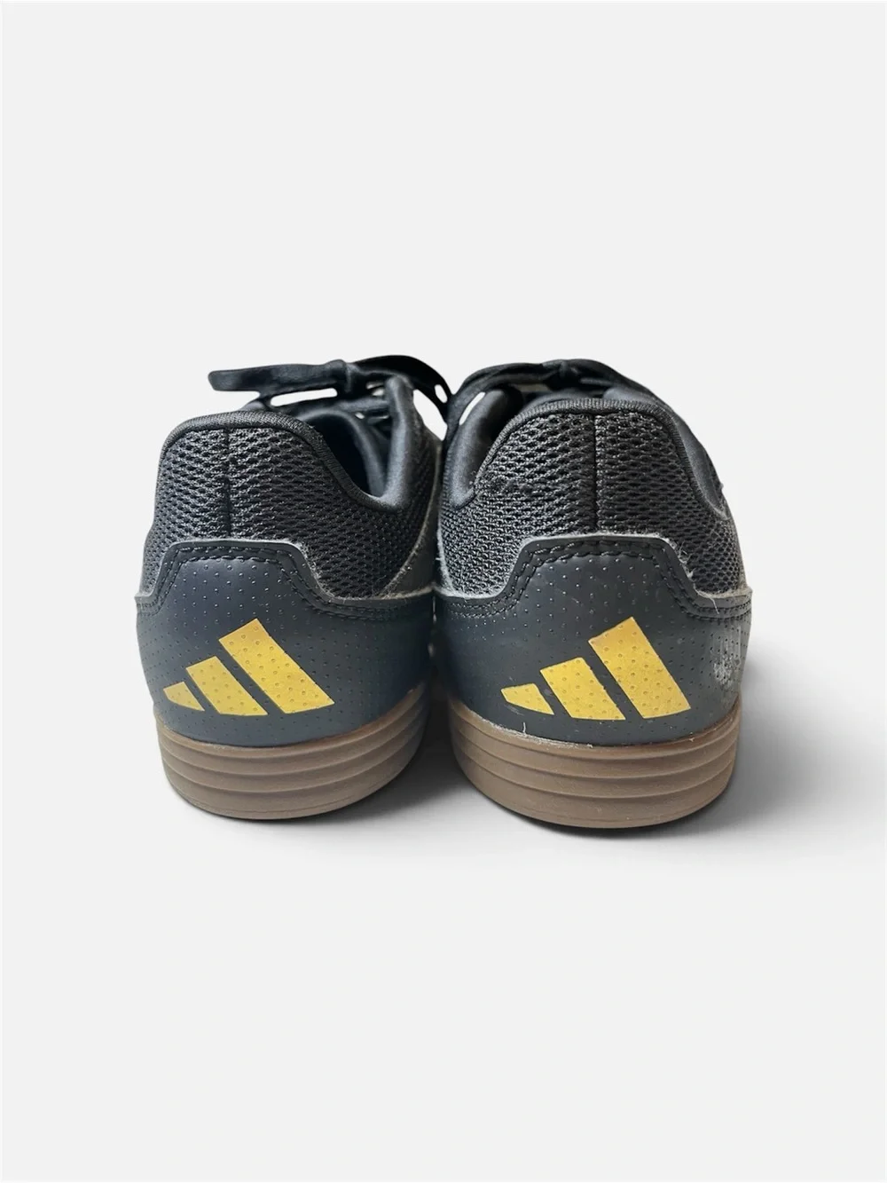 Adidas Black Indoor Soccer Sneakers